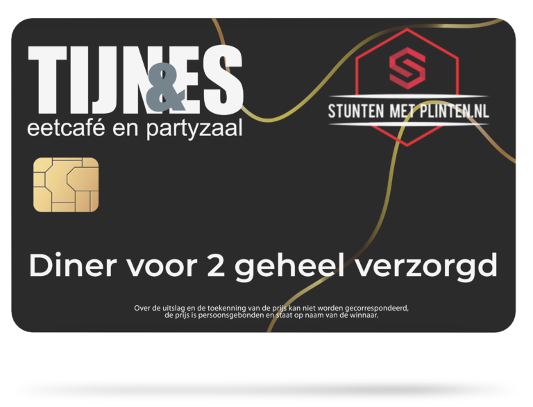 Actie: diner voor twee