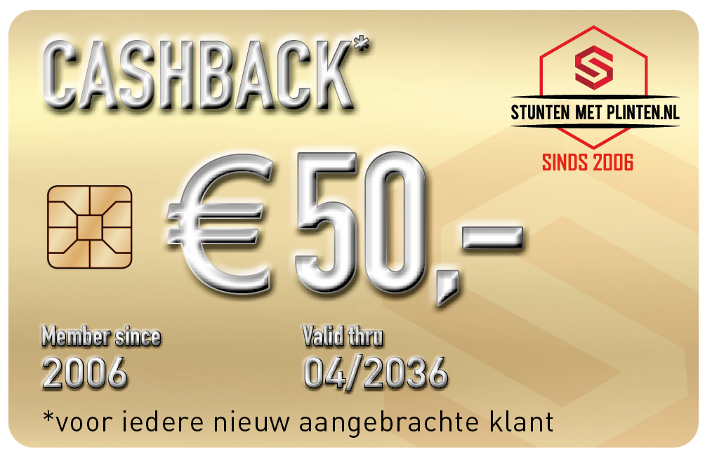 Cashback actie oud.stuntenmetplinten.nl