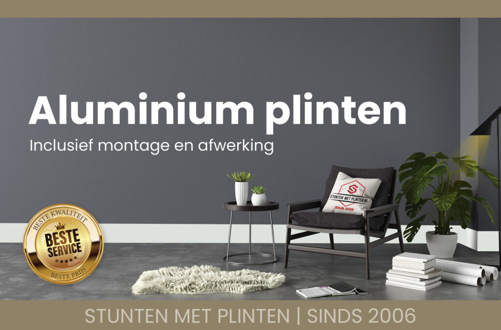 Menufoto aluminium plinten