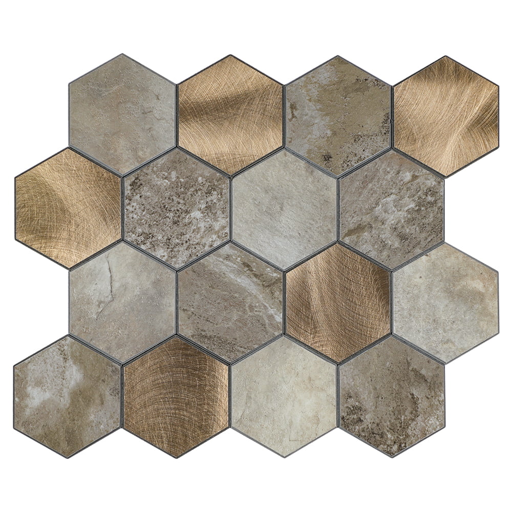 Wandpaneel Hexagon Beige #1