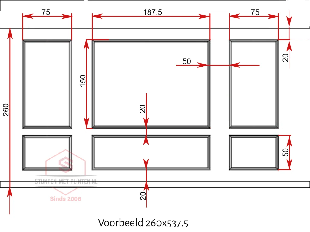 Sier of wandlijsten van Stuntenmetplinten.nl