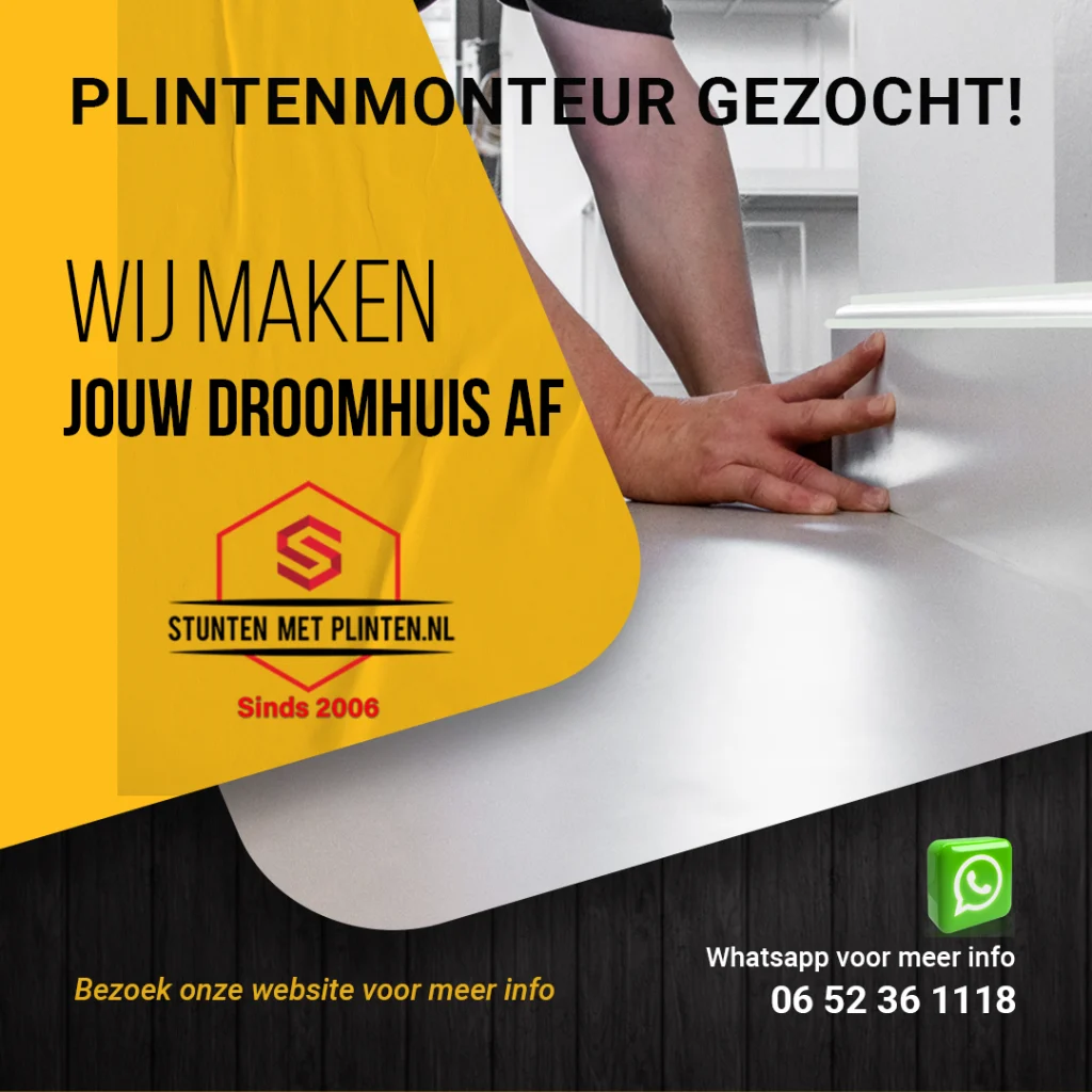 Vacature stuntenmetplinten